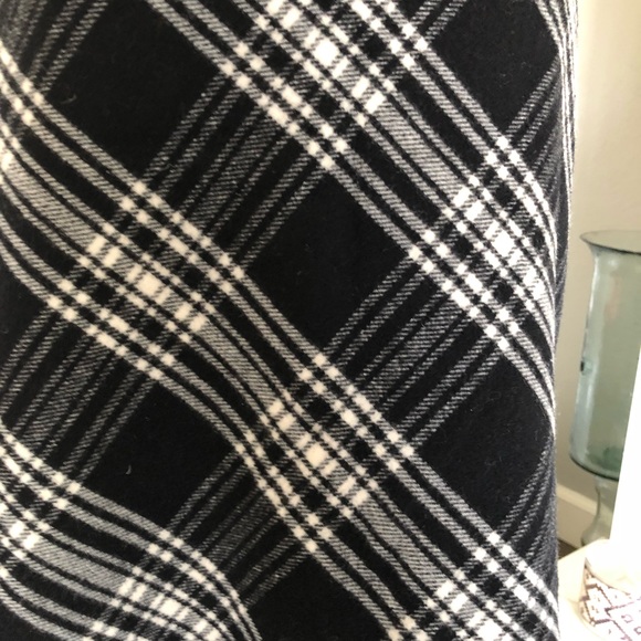 Style & Co Wool Plaid A Line Skirt - Picture 3 of 5